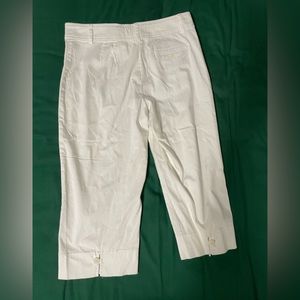 Petite White pants, size P10. Only worn once